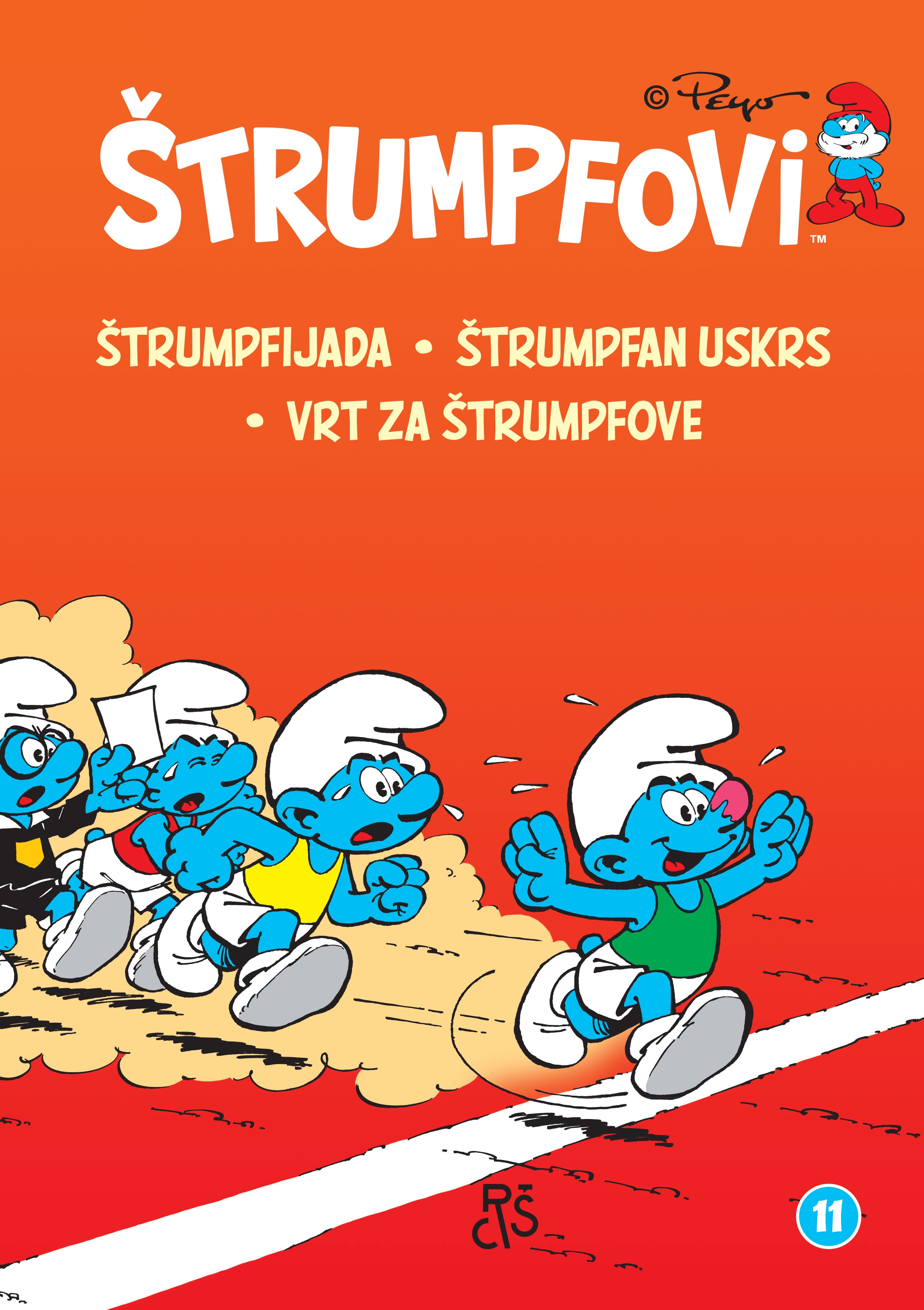 Štrumpfovi 11: Štrumpfijada, Štrumpfan Uskrs, Vrt za štrumpfove